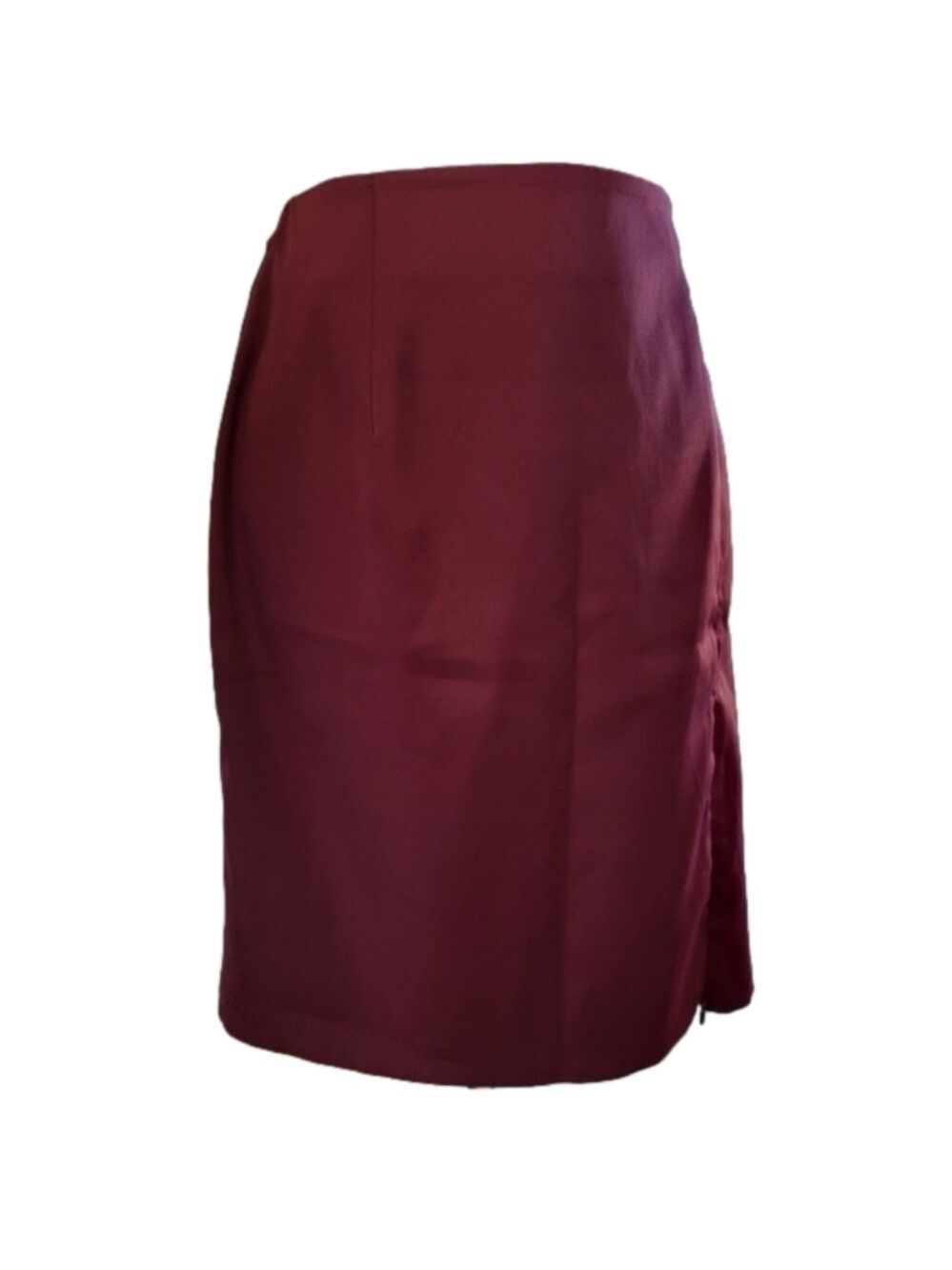 35TH & 10th burgandy pencil skirt size 9